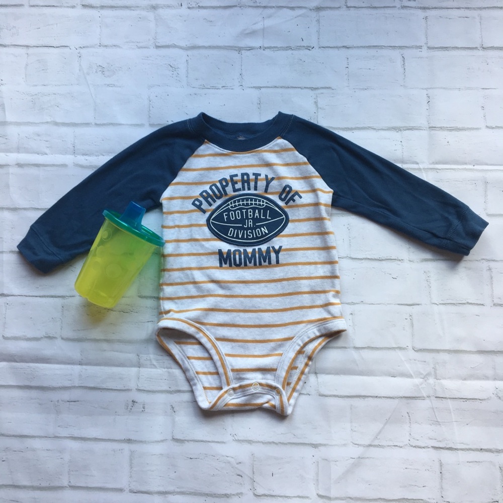 Bundle Me! Infant Boys Football Onesie
